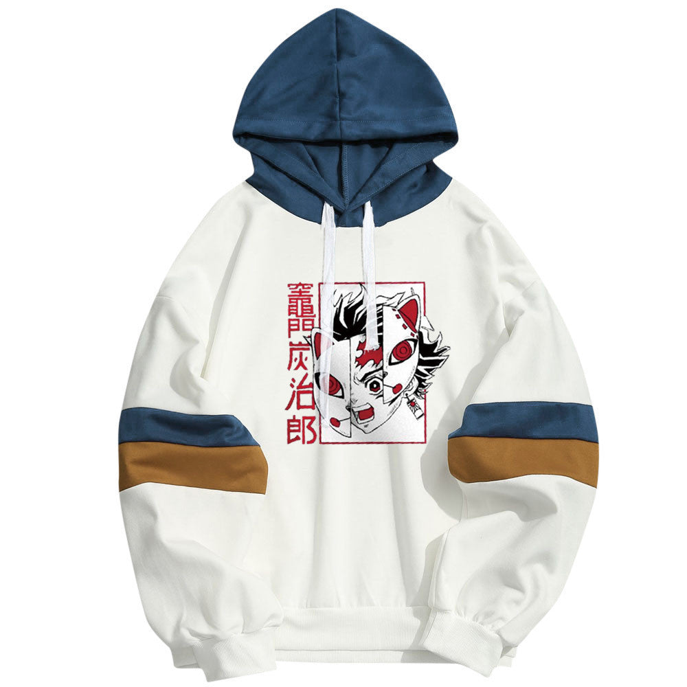 Anime Demon Slayer Tanjiro Warding Mask Men's/Women's Hoodies