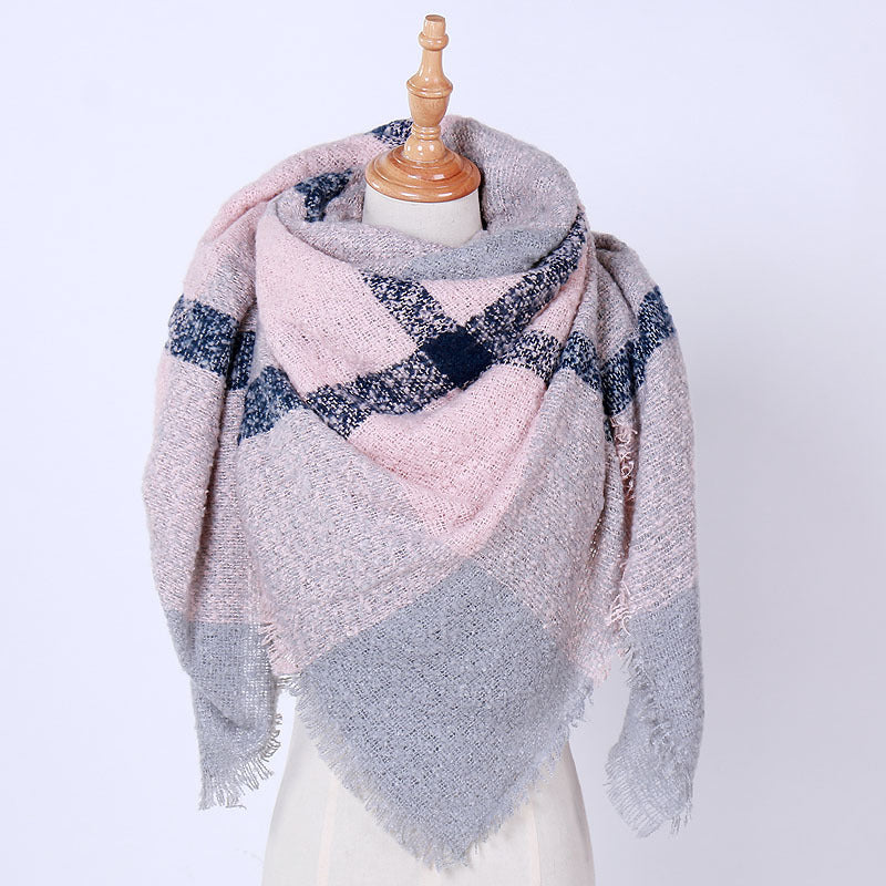 Unisex Gauze square scarf shawl - Loritta