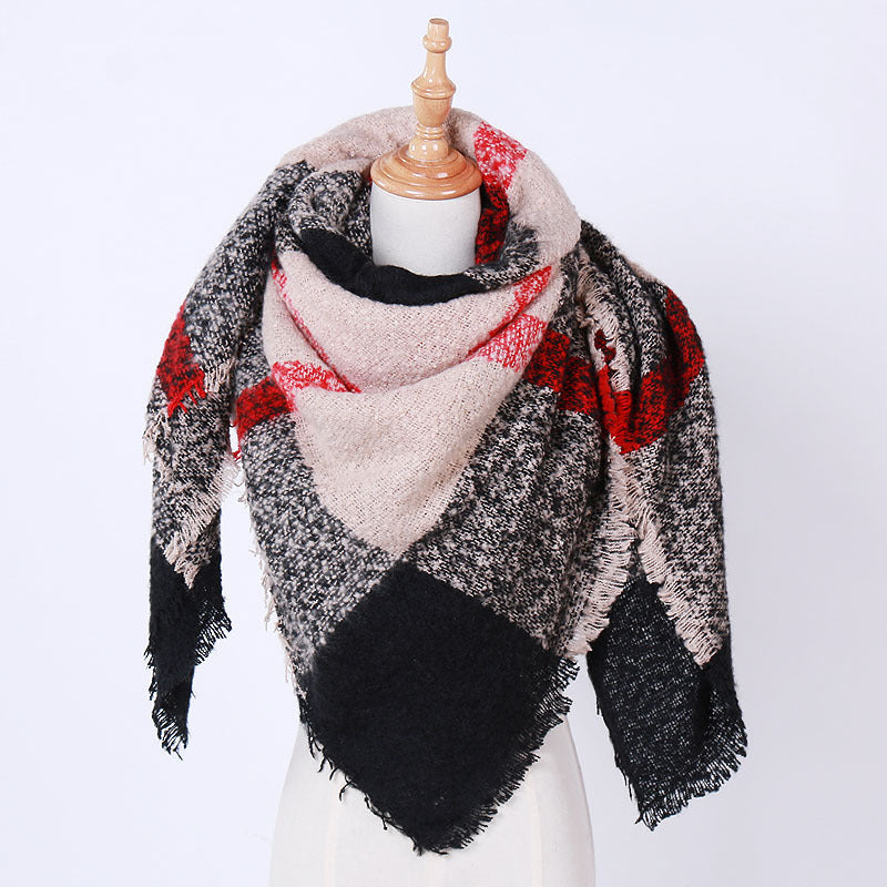 Unisex Gauze square scarf shawl - Loritta