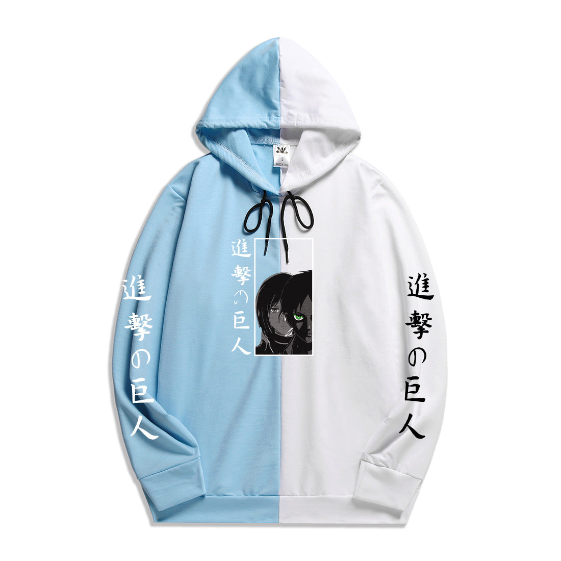 Anime Attack on Titan Levi Ackerman Men's/Women's Splicing Printed Hoodies