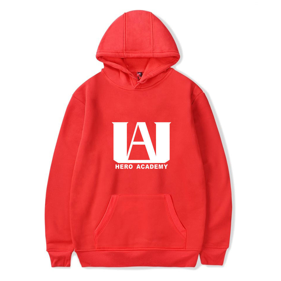 Japanese Anime Hoodies My Hero Academia Letter Hoodie BNHA Men's/Women's Sweatshirt