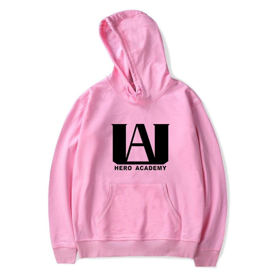 Japanese Anime Hoodies My Hero Academia Letter Hoodie BNHA Men's/Women's Sweatshirt