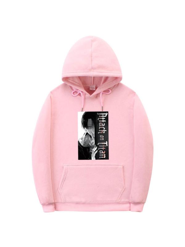 Anime Attack on Titan Printed Hoodies Men's Casual Sportshirts Women's Sweatshirt
