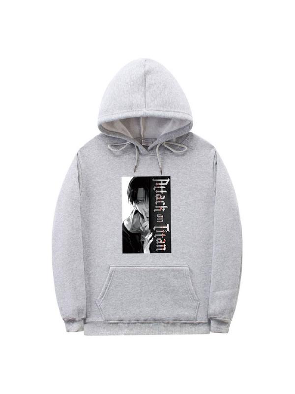 Anime Attack on Titan Printed Hoodies Men's Casual Sportshirts Women's Sweatshirt