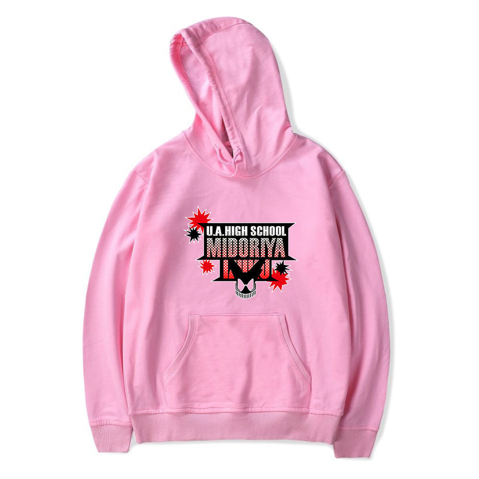 Anime Hoodies My Hero Academia Izuku Midoriya Deku Hoodie BNHA Men's/Women's Sweatshirt