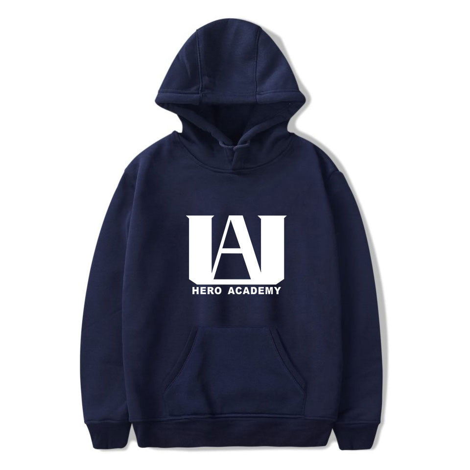 Japanese Anime Hoodies My Hero Academia Letter Hoodie BNHA Men's/Women's Sweatshirt