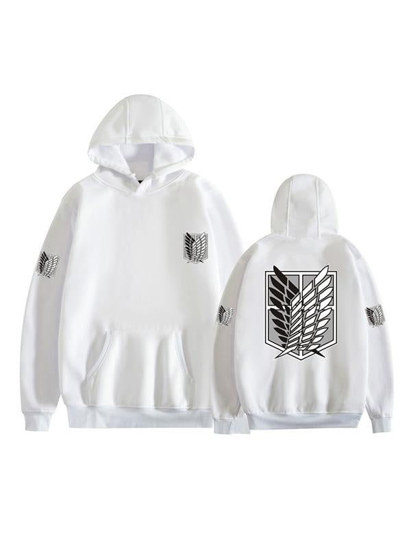 Anime Attack on Titan Printed Hoodie Casual Scouting Legion Symbol Sweatshirt