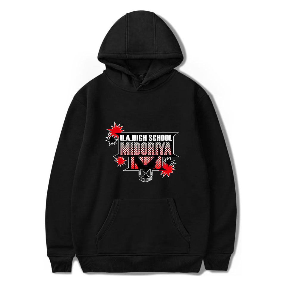 Anime Hoodies My Hero Academia Izuku Midoriya Deku Hoodie BNHA Men's/Women's Sweatshirt