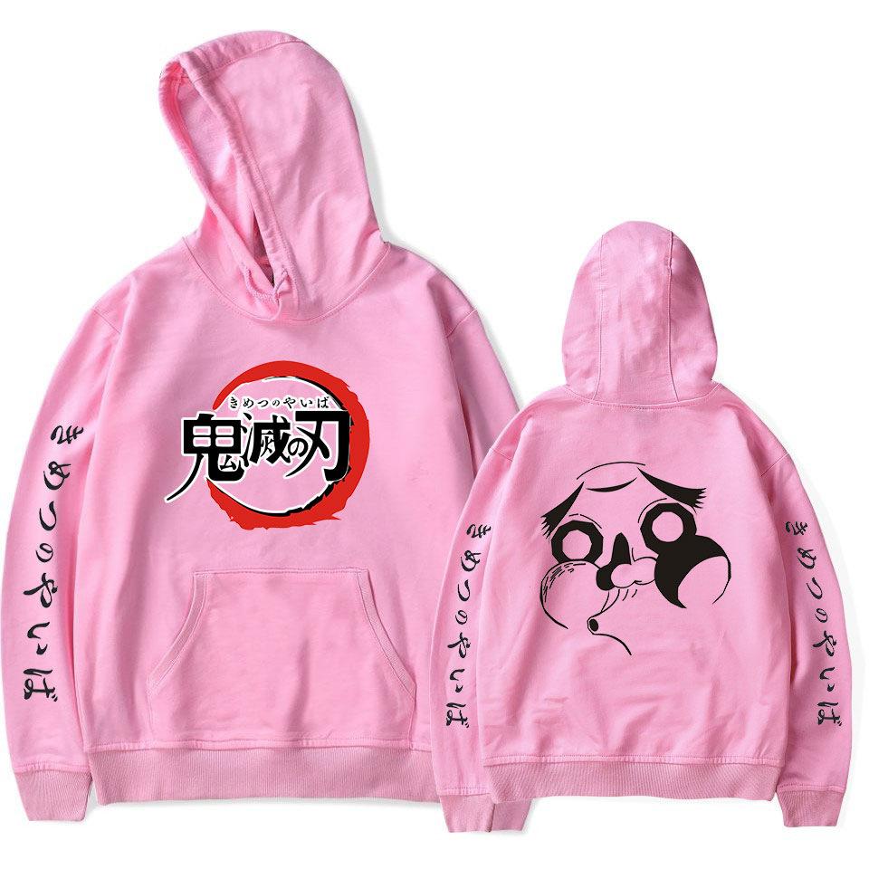 Demon Slayer Printed Hoodies Sports Pullover Anime Sweatshirts Unisex