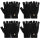 Loritta Womens Winter Gloves-4 Pack Warm Knitted Convertible Fingerless Gloves