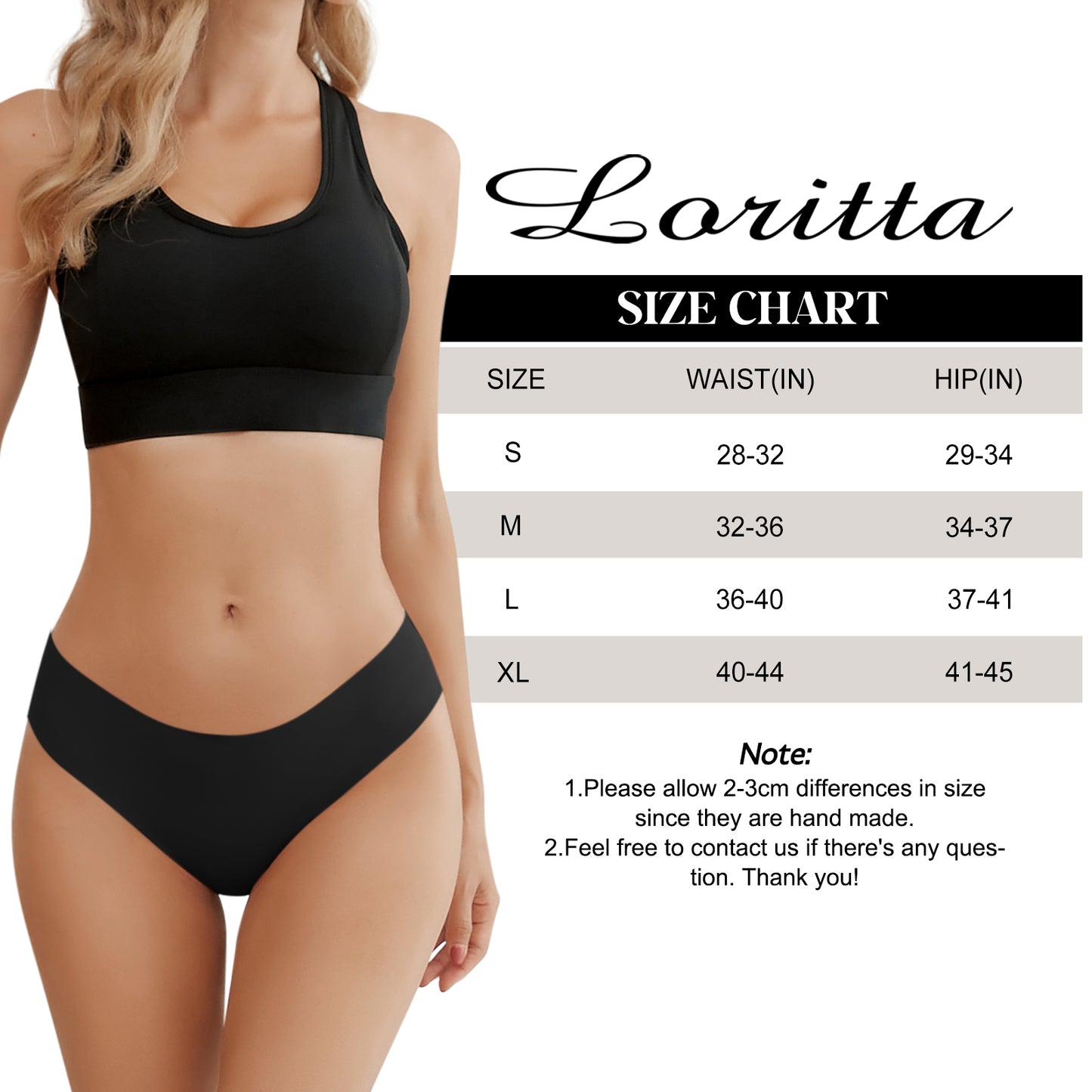 Loritta 12 Pcs Womens Seamless Underwear Sexy Stretch Panties Low High Hipster Ladies Soft