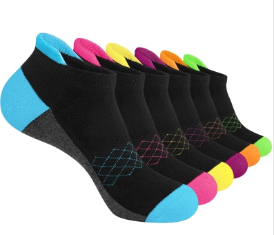 Loritta Running Ankle Socks for Women Athletic Cushioned 6 Pairs Workout No Show Socks Women