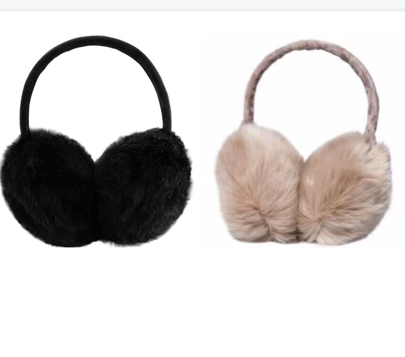 Loritta Earmuffs Ear Warmers For Women Winter Fur Foldable Ear Warmer
