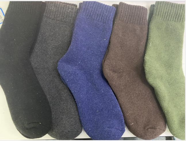 Loritta 5 Pairs Womens Merino Wool Socks Thick Knit Warm Cushion Wool Socks for Women