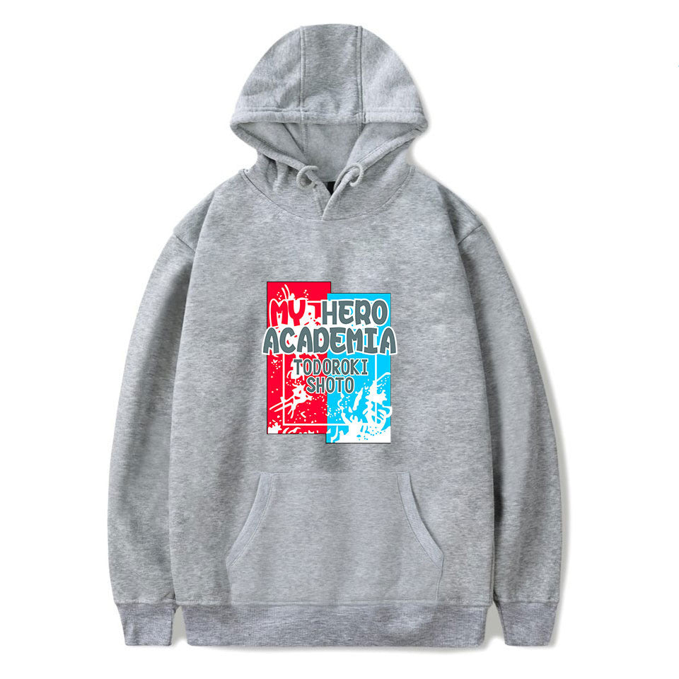 Japanese Anime My Hero Academia Shoto Todoroki Casual Hoodie Men's/Women's Sweatshirt