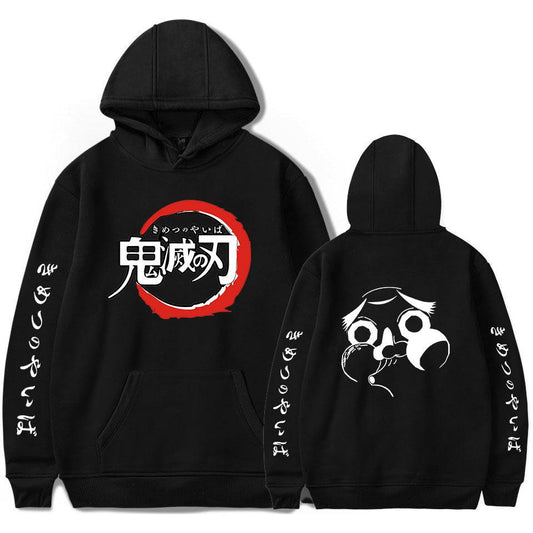 Demon Slayer Printed Hoodies Sports Pullover Anime Sweatshirts Unisex