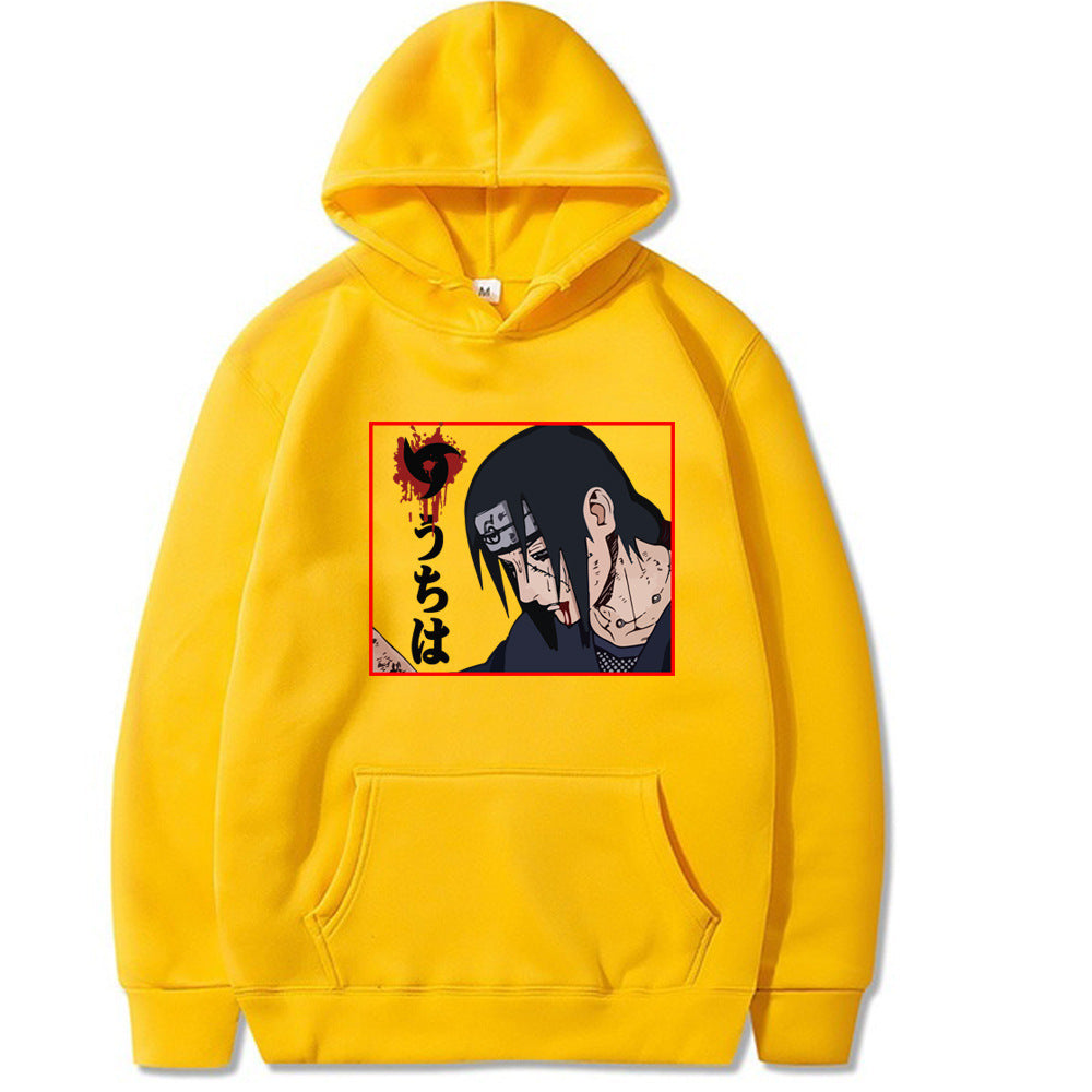 Itachi Naruto Anime Japanese Hoodie Sweatshirts Brothers Uchiha Itachi
