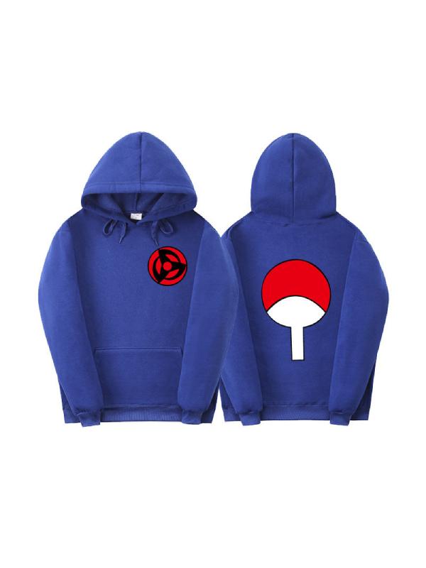 Anime Naruto Uchiha Clan Symbol Hoodie Unisex Sweatshirts