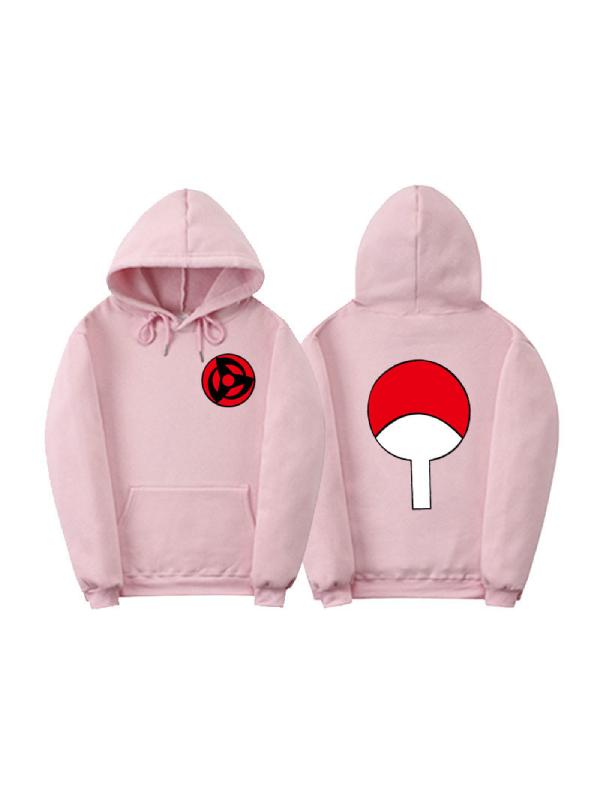 Anime Naruto Uchiha Clan Symbol Hoodie Unisex Sweatshirts