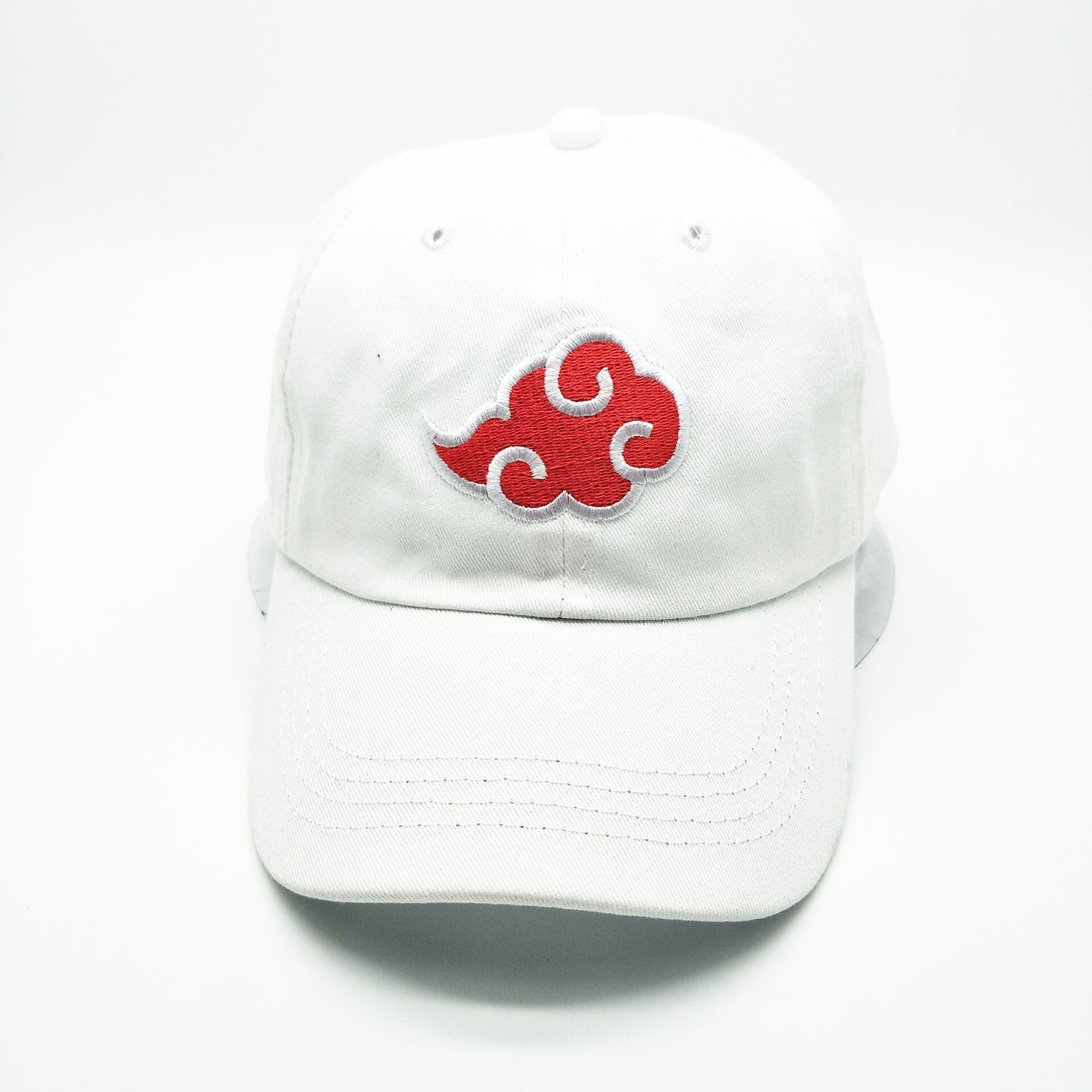 Anime Naruto Embroidery Akatsuki Logo Red cloud on the Cap