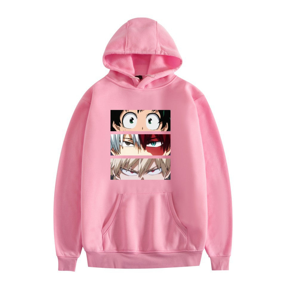 Manga Anime My Hero Academia Pink Hoodie