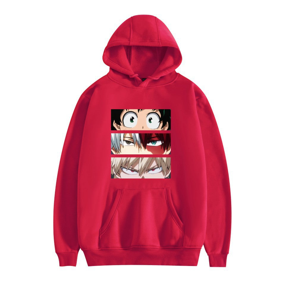 Manga Anime My Hero Academia Red Hoodie